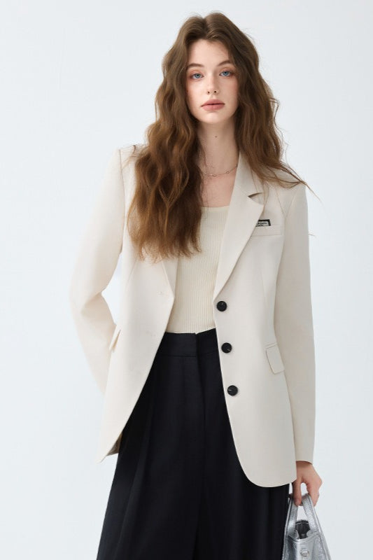 Elegant Long Sleeve Blazer