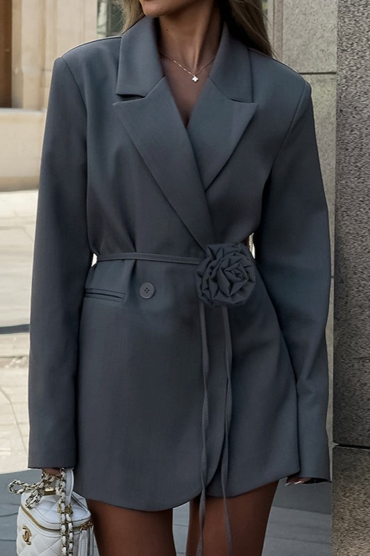 Elegant Floral Blazer